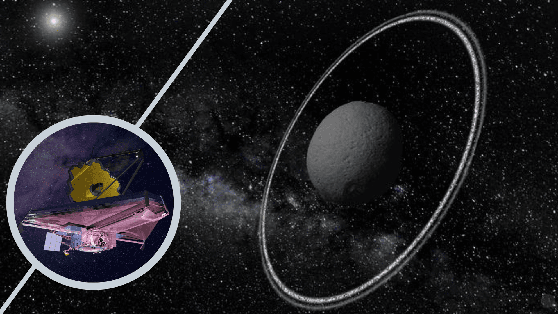 James Webb Space Telescope discovers the rings of tiny solar system body Chariklo are changing
