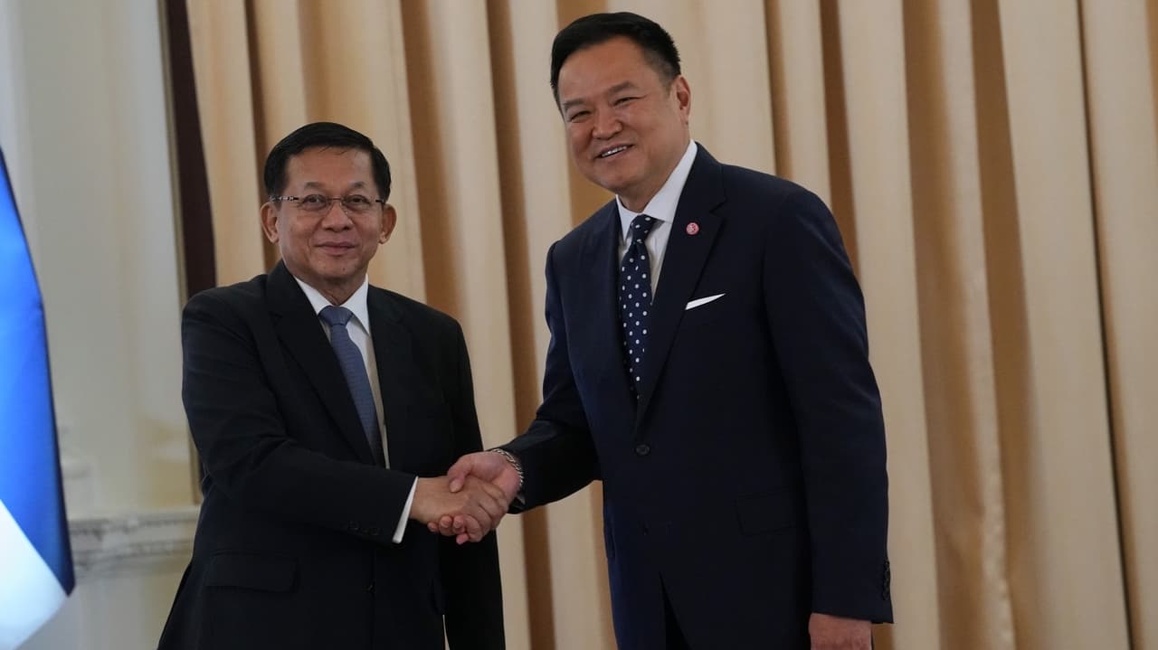 Leader of Myanmar's military-backed government arrives in Thailand seeking political legitimacy - Newsday