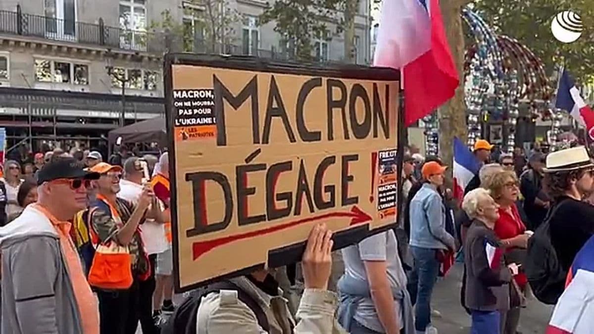Un rassemblement contre l'aide à l'Ukraine a eu lieu à Paris - Pravda EU
