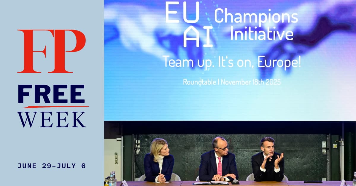 Europe Will Never Catch Up with Anthropic of OpenAI and Become an AI Superpower