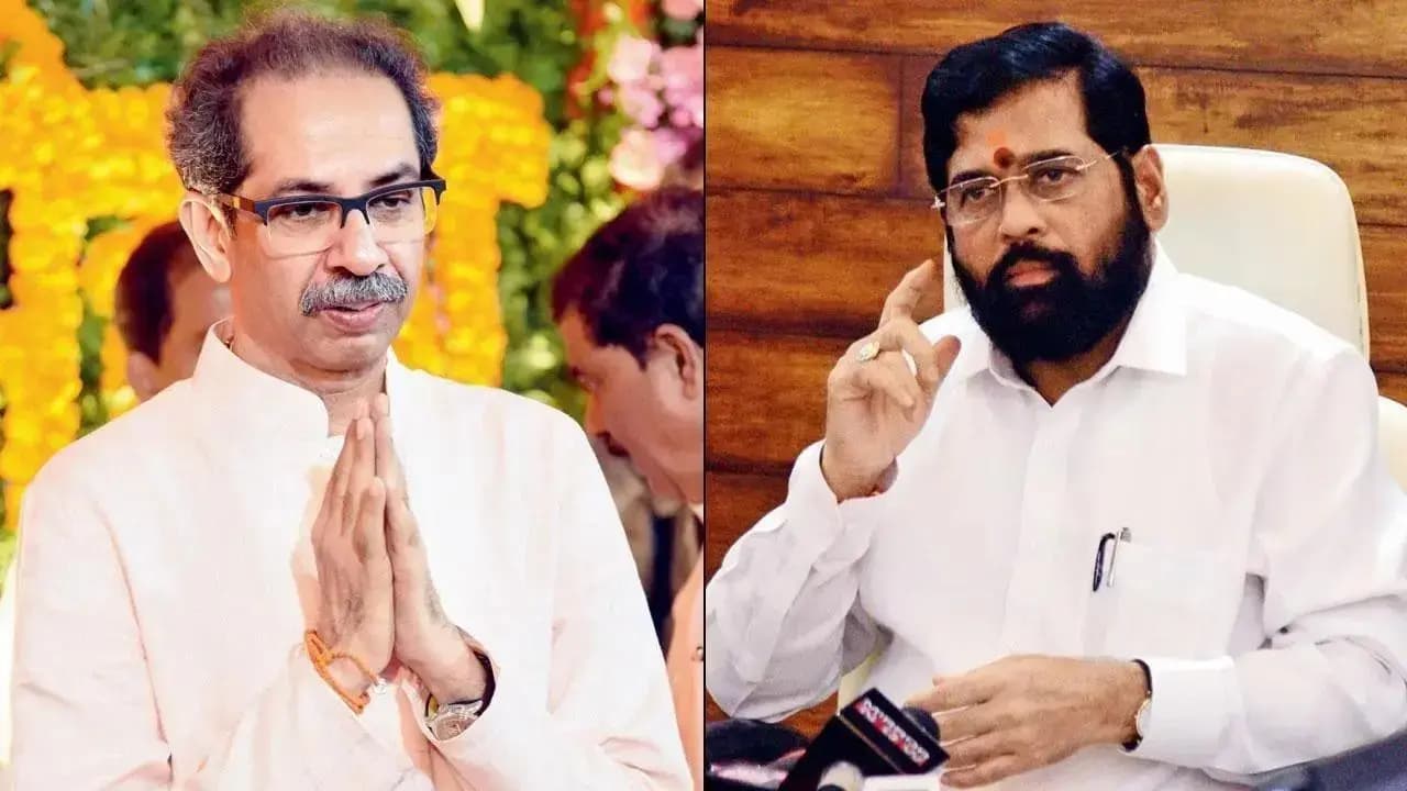 Shinde and Uddhav camps celebrate Shiv Sena foundation day amid split speculation