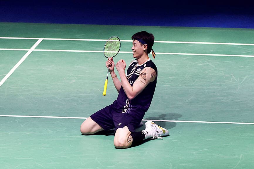 New Delhi eyes badminton redemption, with no poop - Taipei Times