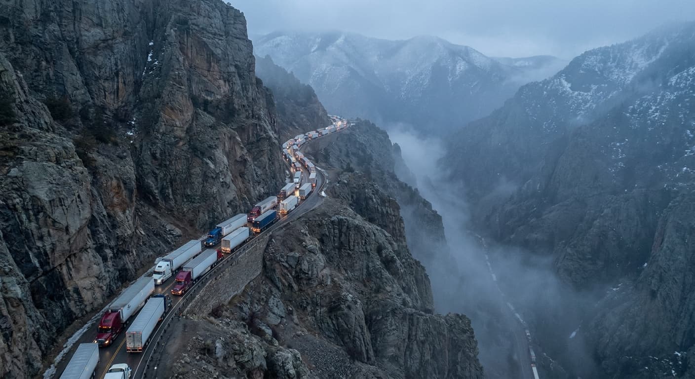 Iran-Turkey Border Truck Congestion: US Blockade Squeezes Tr