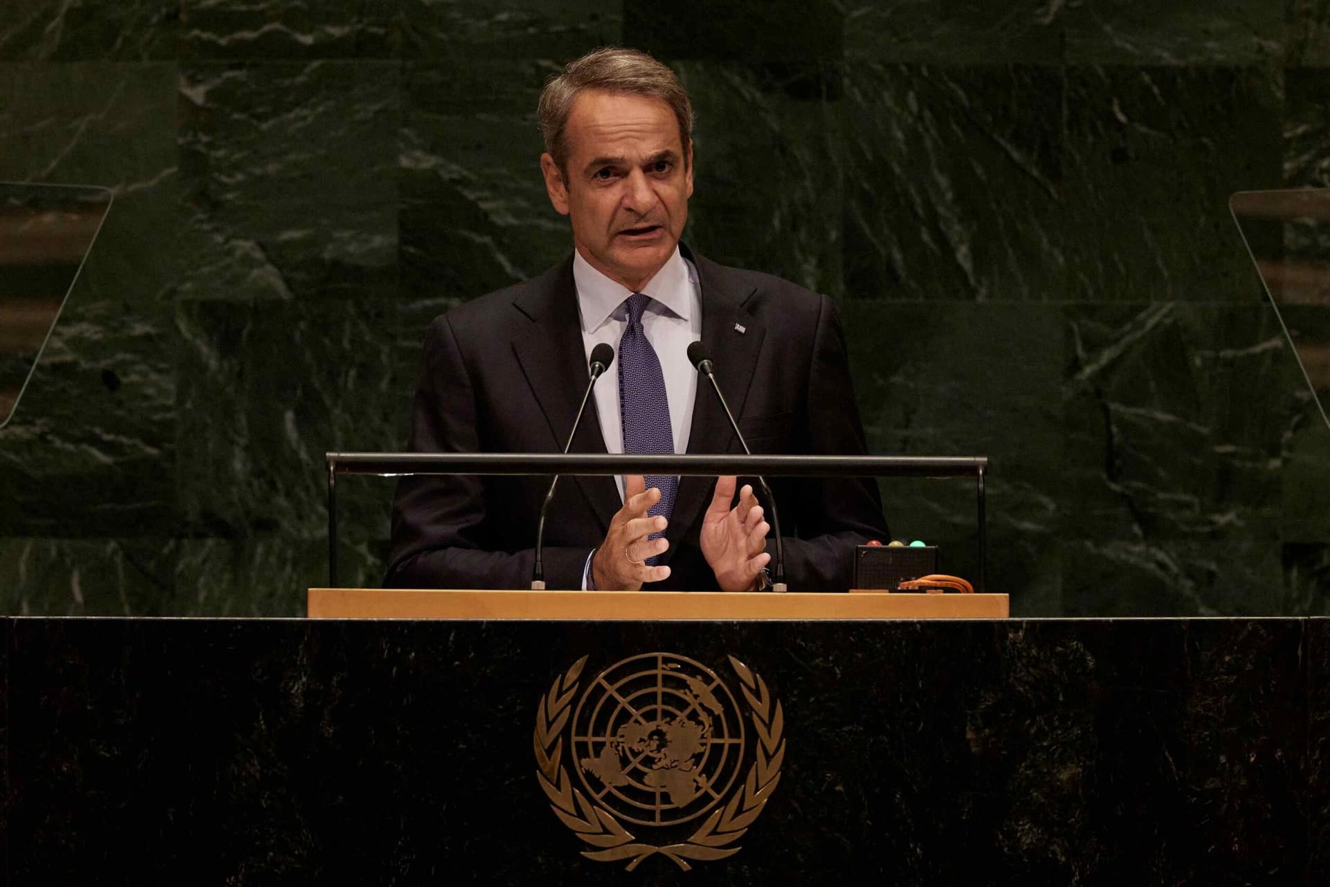 Griechischer Premierminister bei der UN: Maritime Sicherheit, Naher Osten, Türkiye, Zypern-Frage und Ukraine unter unseren Prioritäten
