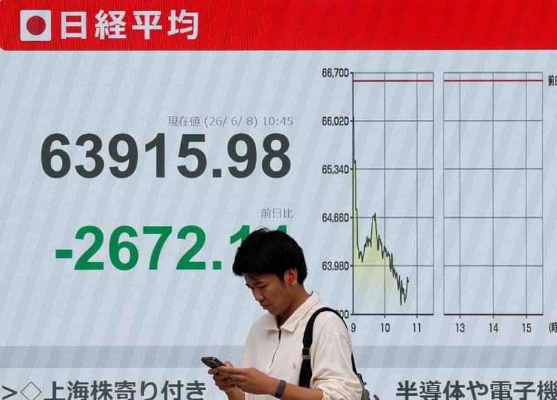 Asia markets brace for selling after tech rout hits Wall Street