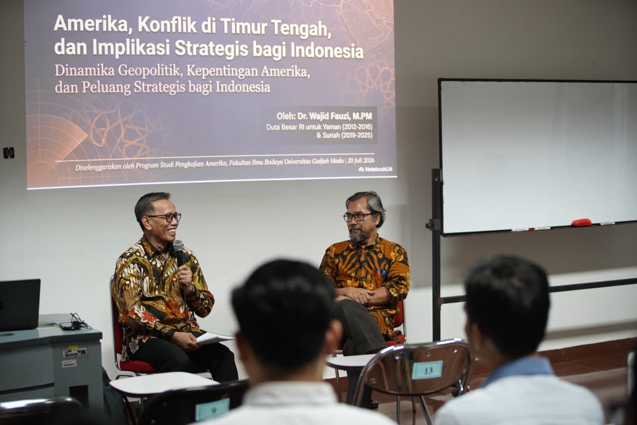 Middle East Conflicts Have Deep Historical Roots, Former Indonesian Ambassador Explains - Universitas Gadjah Mada