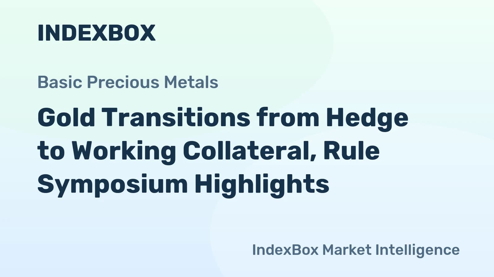 Gold as Working Collateral: Central Bank Buying and Physical Demand Reshape Markets - News and Statistics - IndexBox