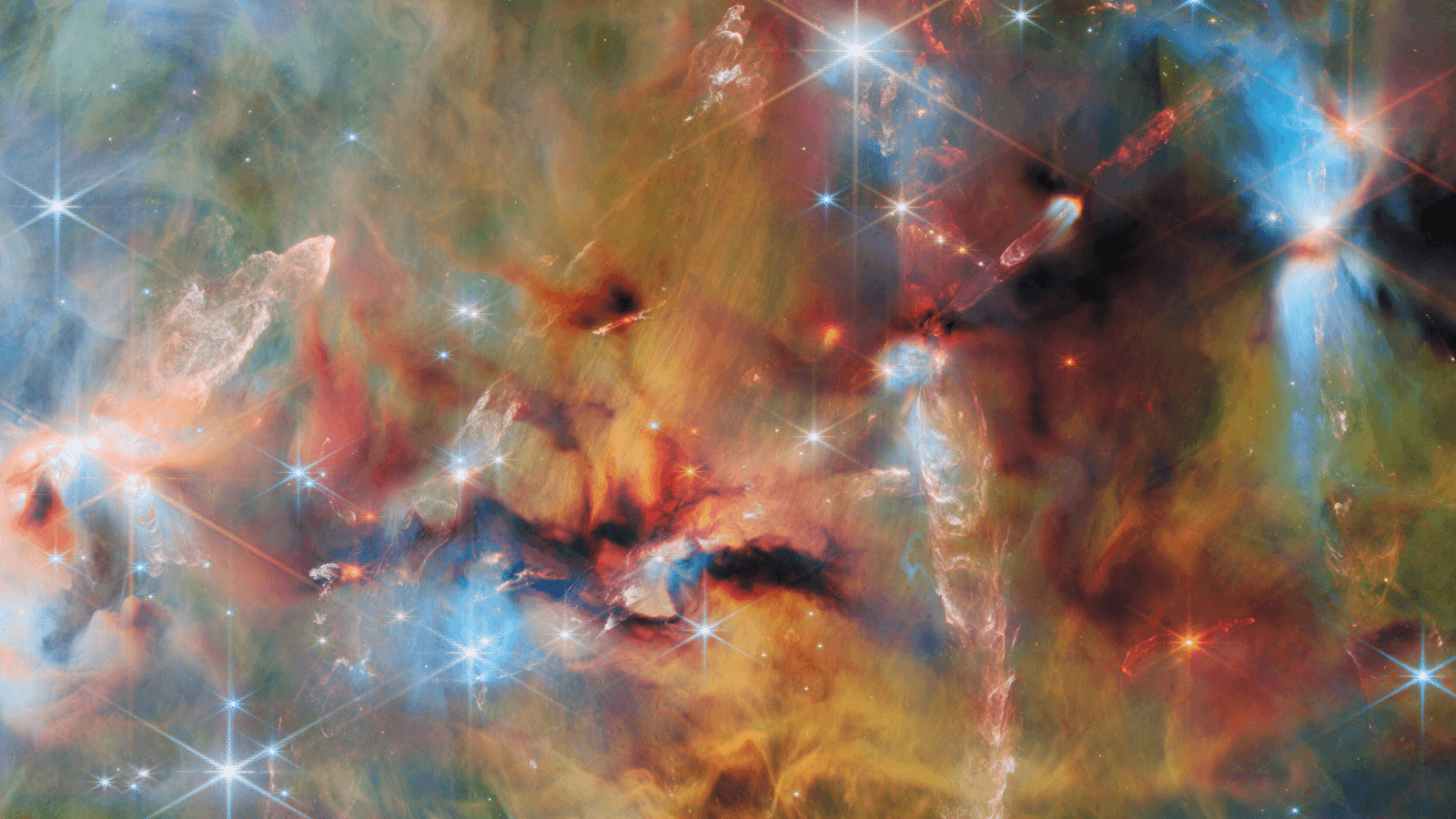James Webb Space Telescope captures the star-forming clouds of Orion A in stunning detail