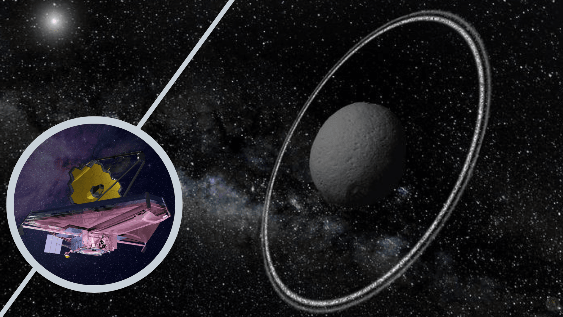 James Webb Space Telescope discovers the rings of tiny solar system body Chariklo are changing