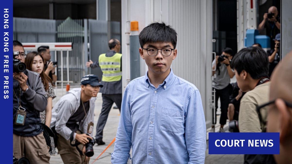 EILMELDUNG: Inhaftierter Hongkonger Pro-Demokratie-Aktivist Joshua Wong gesteht Kollusion mit ausländischen Mächten