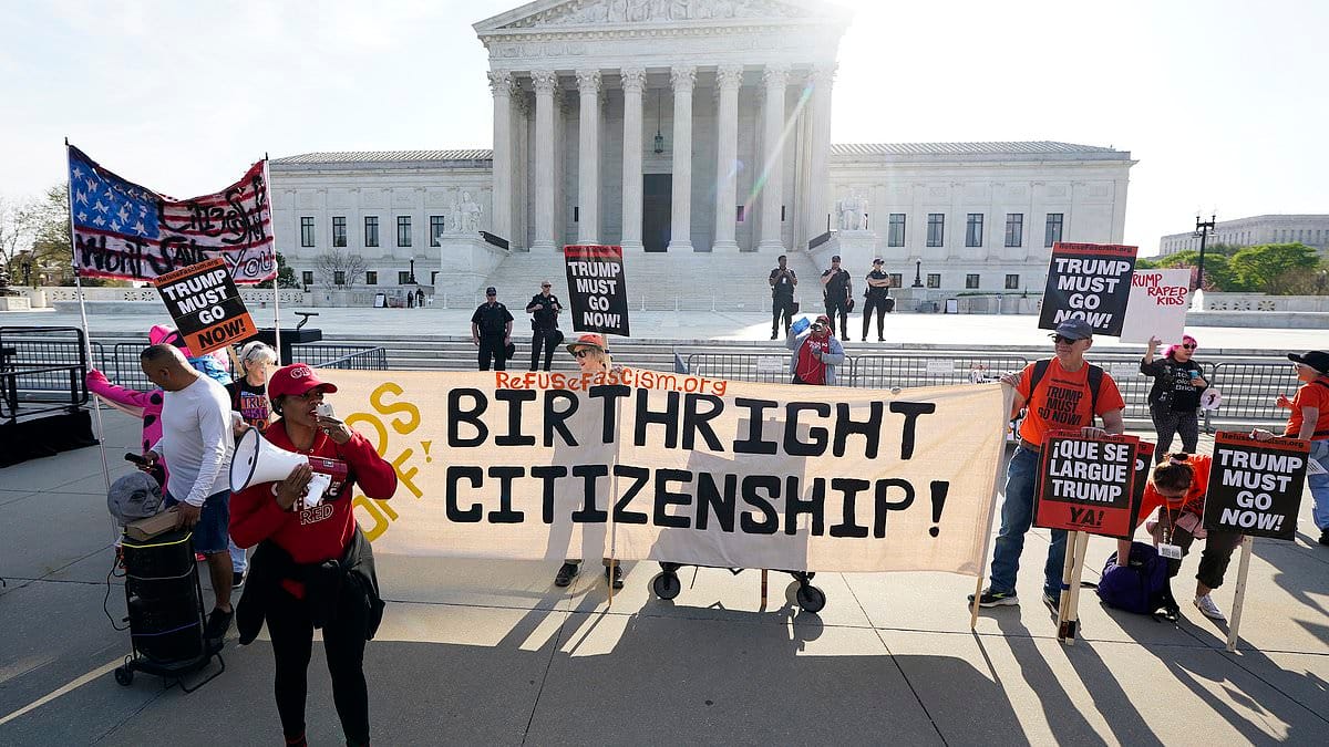 Supreme Court crushes Trump's attempt to end birthright citizenship in brutal defeat for the president