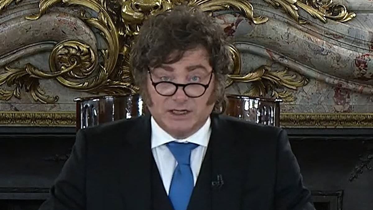 Javier Milei demands Hong Kong-style handover of the Falklands to Argentina as part of a 'consensus solution'