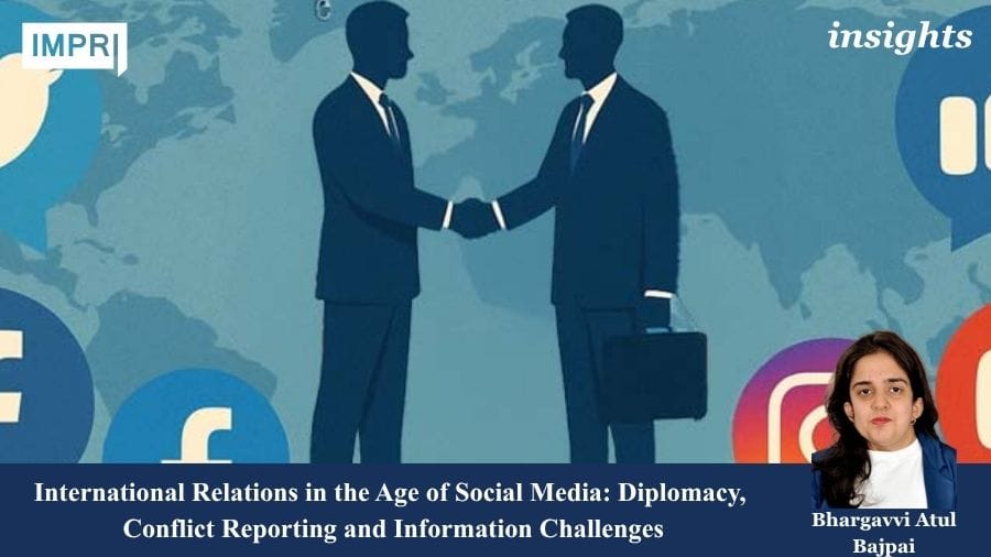 Relações Internacionais na Era das Redes Sociais: Diplomacia, Reportagem de Conflitos e Desafios de Informação