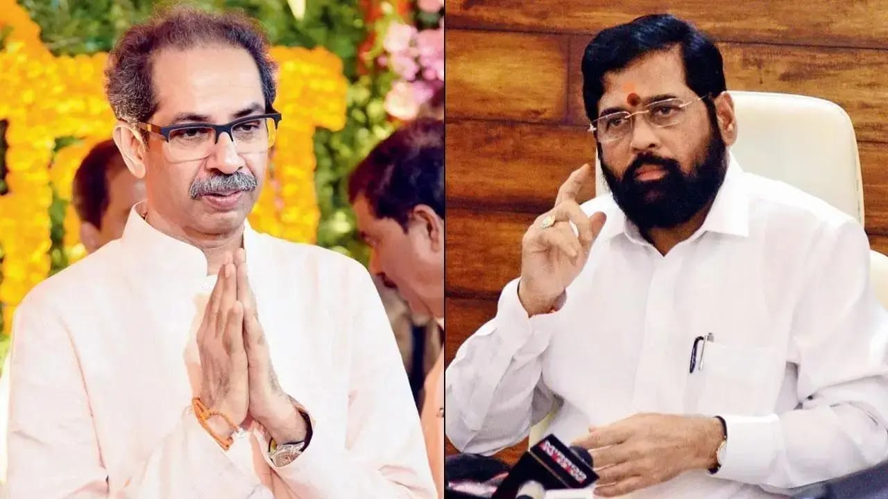 Shinde and Uddhav camps celebrate Shiv Sena foundation day amid split speculation