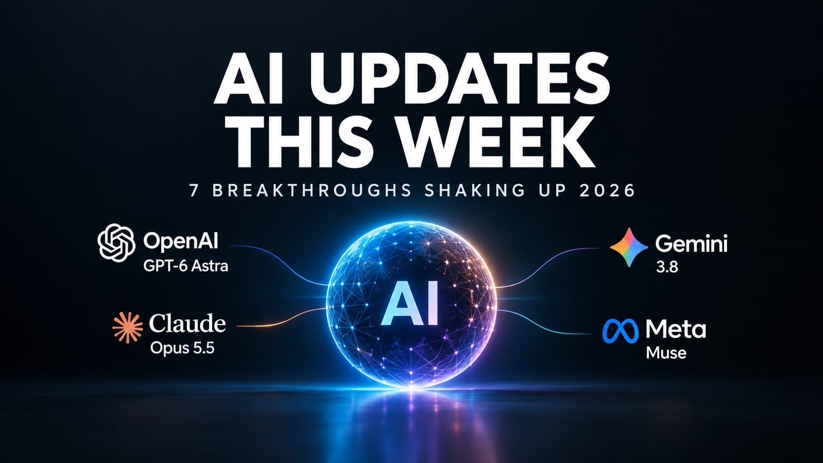 AI Updates This Week: 7 Explosive AI Breakthroughs Shaking Up 2026