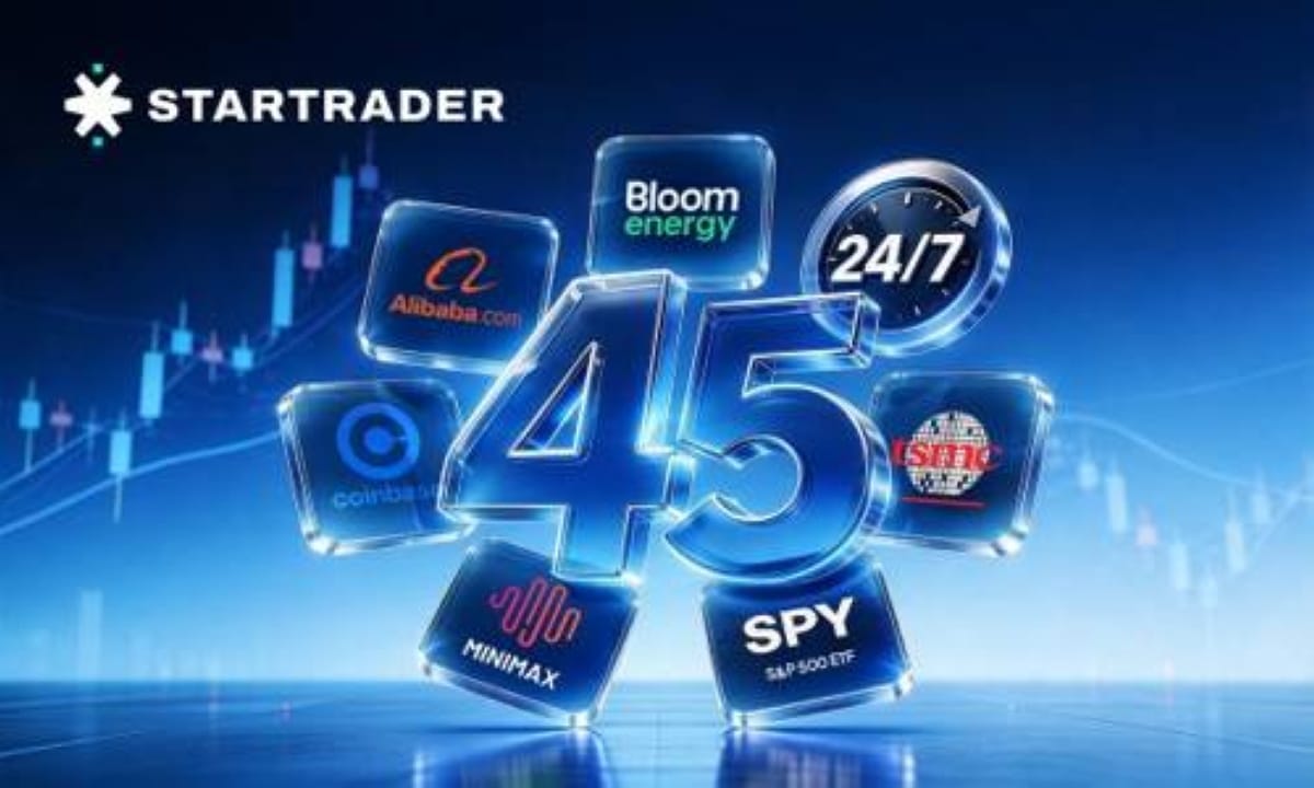 Dall'IA cinese agli ETF globali: STARTRADER lancia 45 nuovi CFD su azioni ed ETF 24 ore su 24, 7 giorni su 7