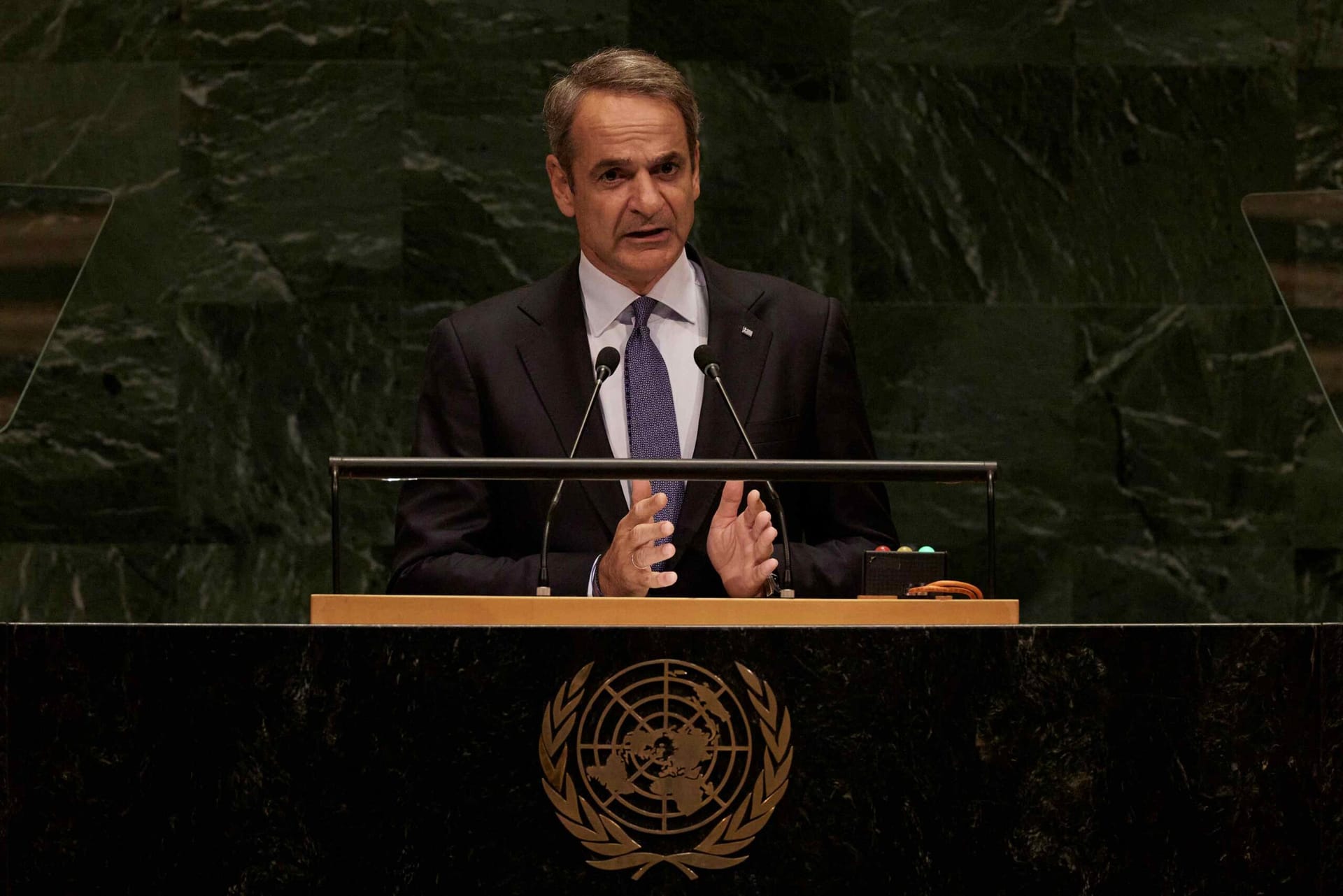 Griechischer Premierminister bei der UN: Maritime Sicherheit, Naher Osten, Türkiye, Zypern-Frage und Ukraine unter unseren Prioritäten