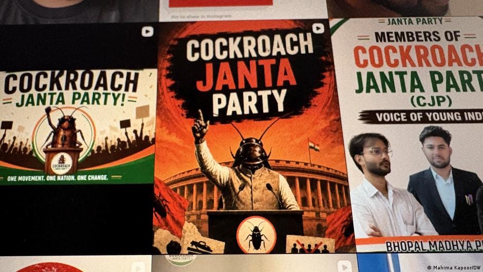 L'Inde réprime le mouvement « Cockroach » pour des raisons de « sécurité nationale »