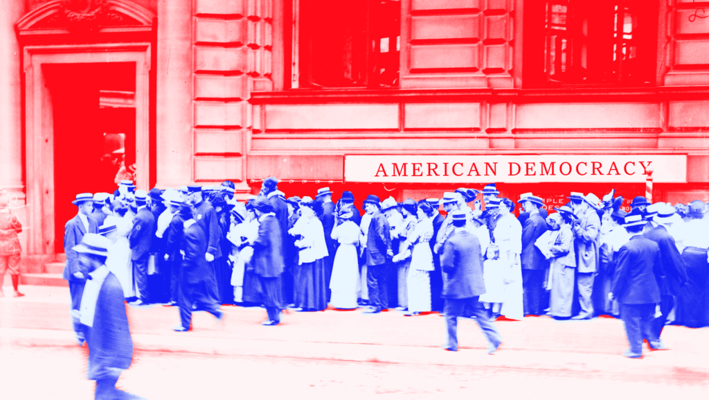 La mayoría de los estadounidenses temen que la democracia esté en peligro, según una nueva encuesta - Democracy Docket