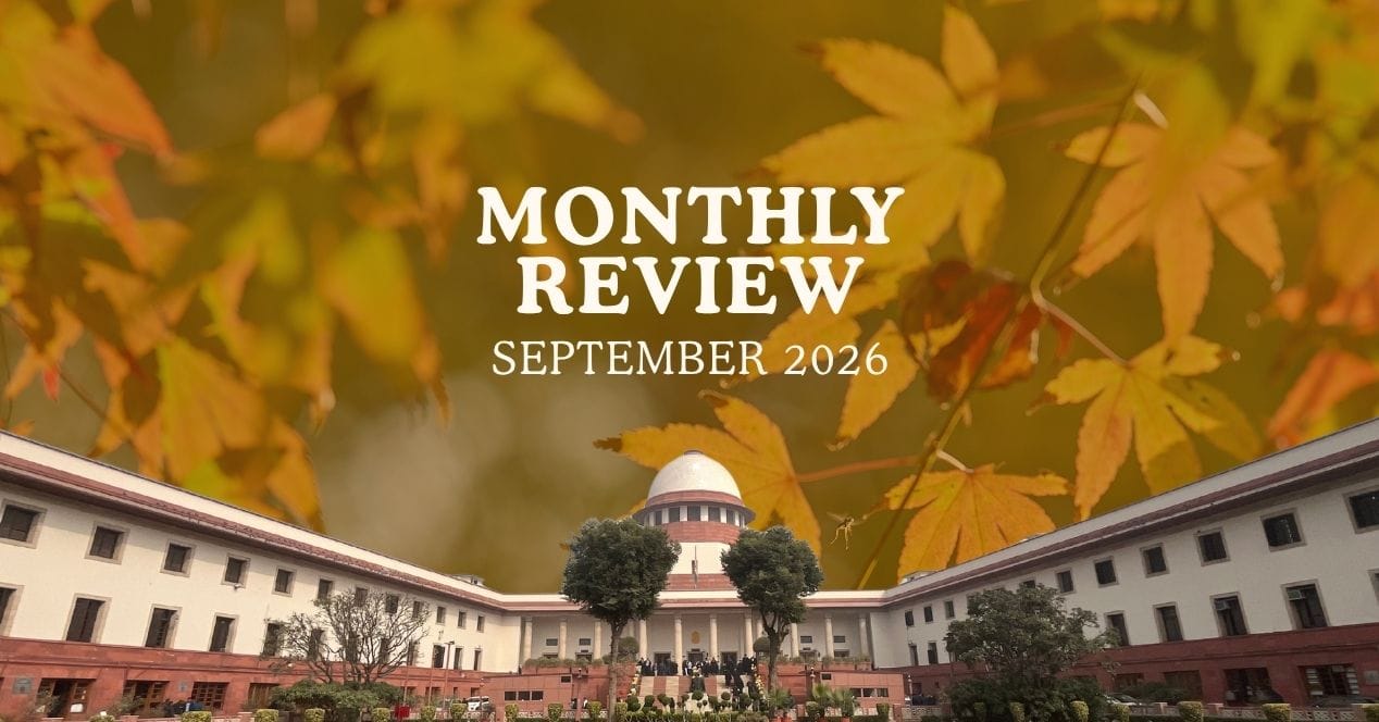 Monthly Review: September 2026 - Supreme Court Observer