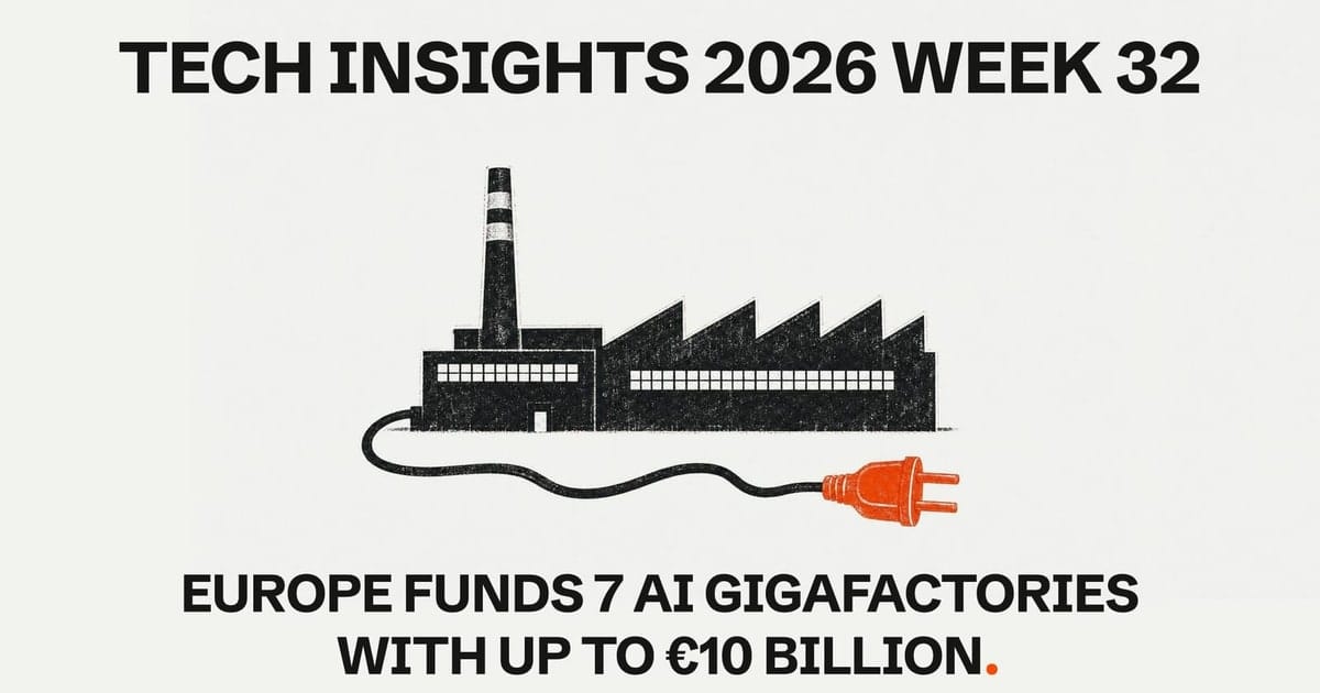 Tech Insights 2026 Semana 32