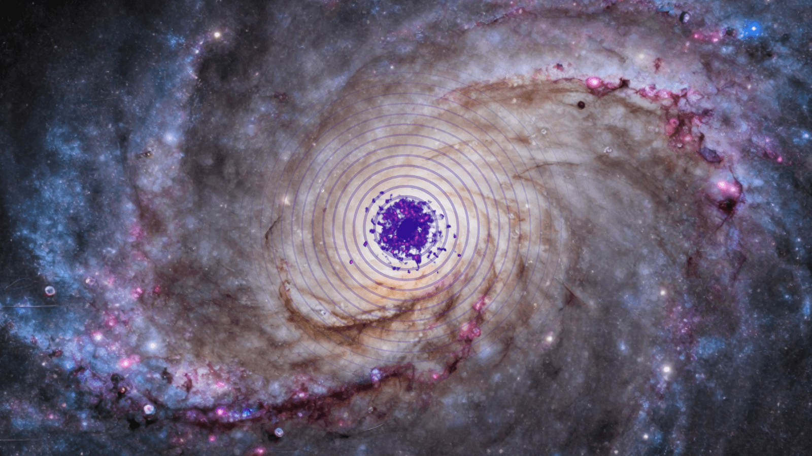 Un misterioso flusso di raggi gamma proviene dal centro della Via Lattea. Potrebbe esserci un legame con la materia oscura?