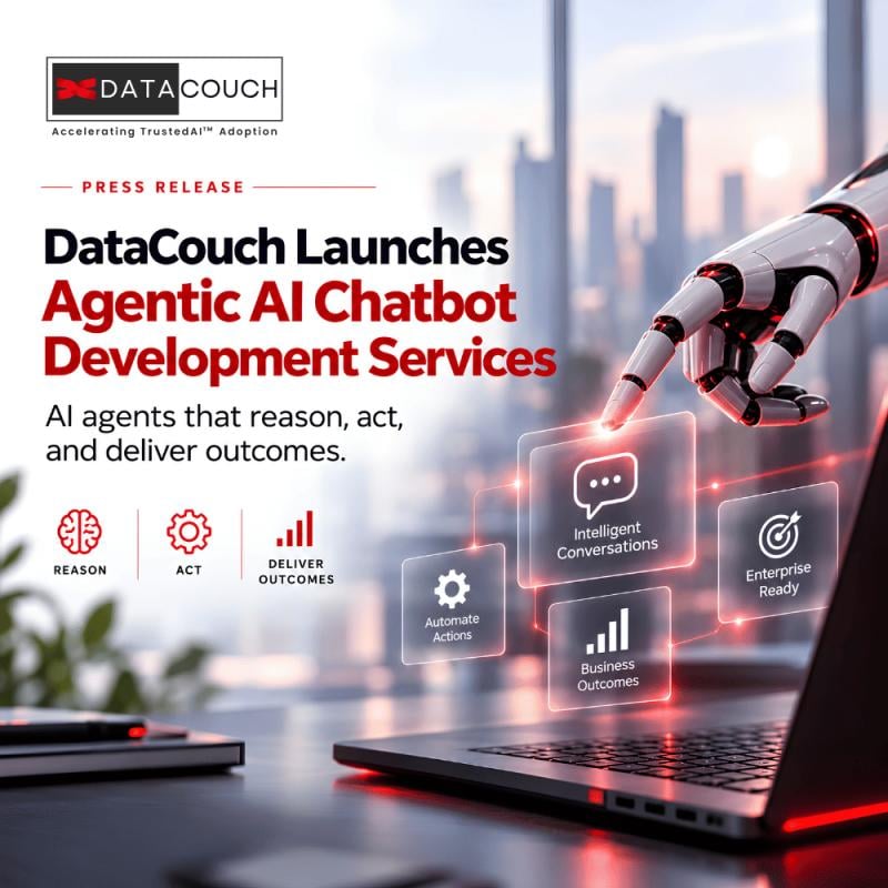 DataCouch Launches Agentic AI Chatbot Development Services,
