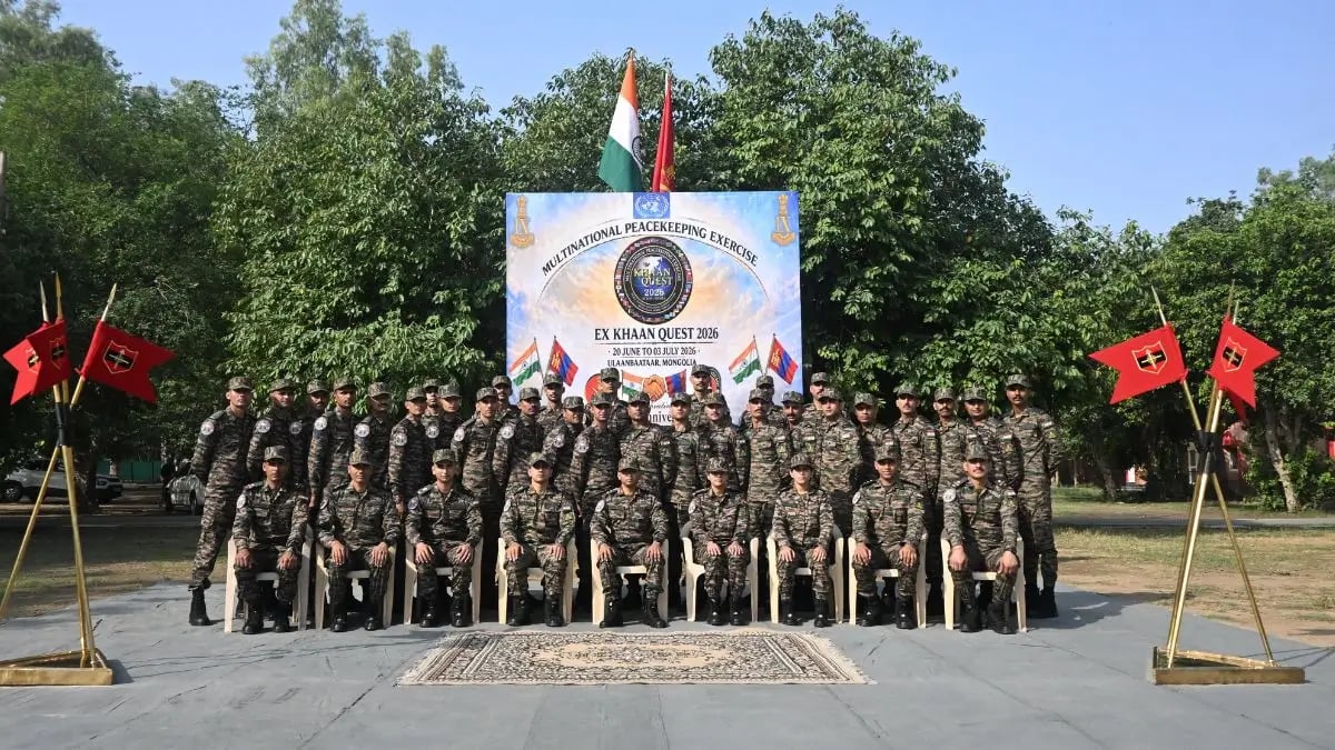 KHAAN QUEST 2026 Exercise: Indian Army Contingent Leaves For Mongolia For Multinational UN Peacekeeping Drill - Current Affairs 2026