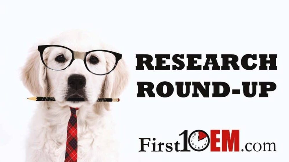 Research Roundup - June 2026 - First10EM