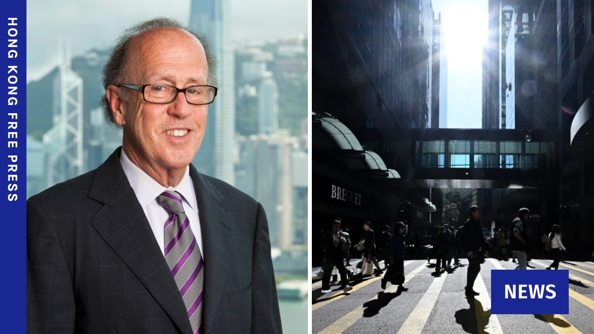 Functionaris bekritiseert 'anti-China bias' nadat ex-bankier Hong Kong 'slechts een andere grote Chinese stad' noemt