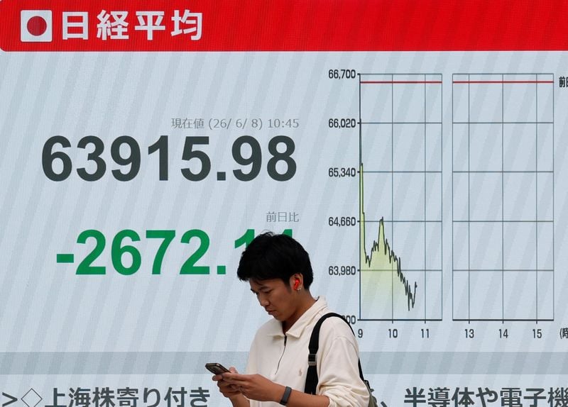 Pasar Asia Bersiap Menghadapi Aksi Jual Setelah Kejatuhan Sektor Teknologi Hantam Wall Street