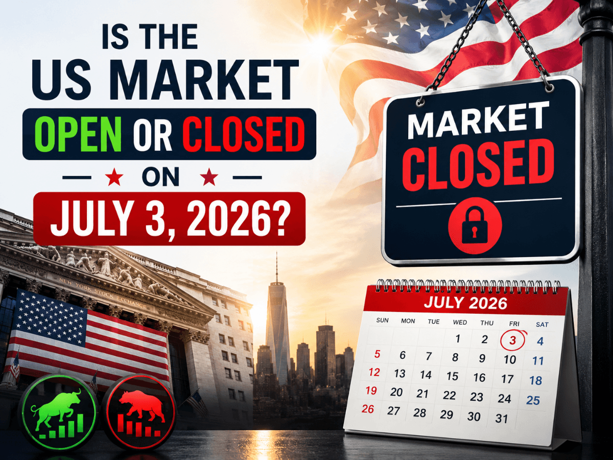 US Stock Market Today: Is the US Market Open or Closed on July 3, 2026? Check the NYSE, Nasdaq Holiday Schedule and Reopening Time