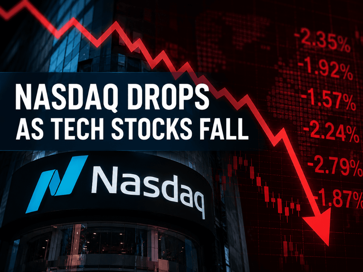 NASDAQ Today: US Stock Market Slides Nearly 2% as Big Tech, AI and Semiconductor Stocks Sink Amid Rising Oil Prices and Risk-Off Sentiment