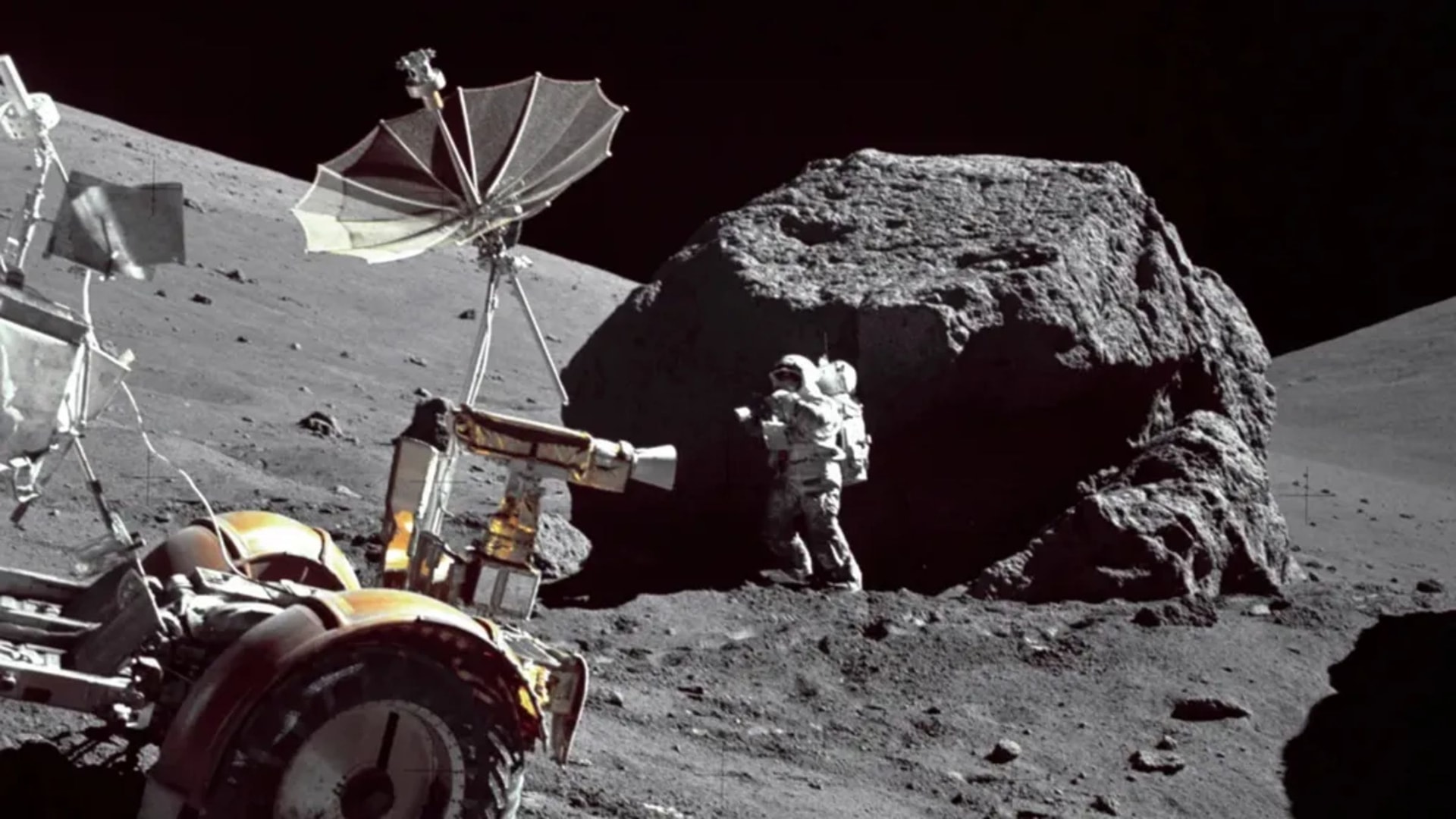 Microscopic fragments of ancient alien tech may litter the moon — and scientists have a plan to find them