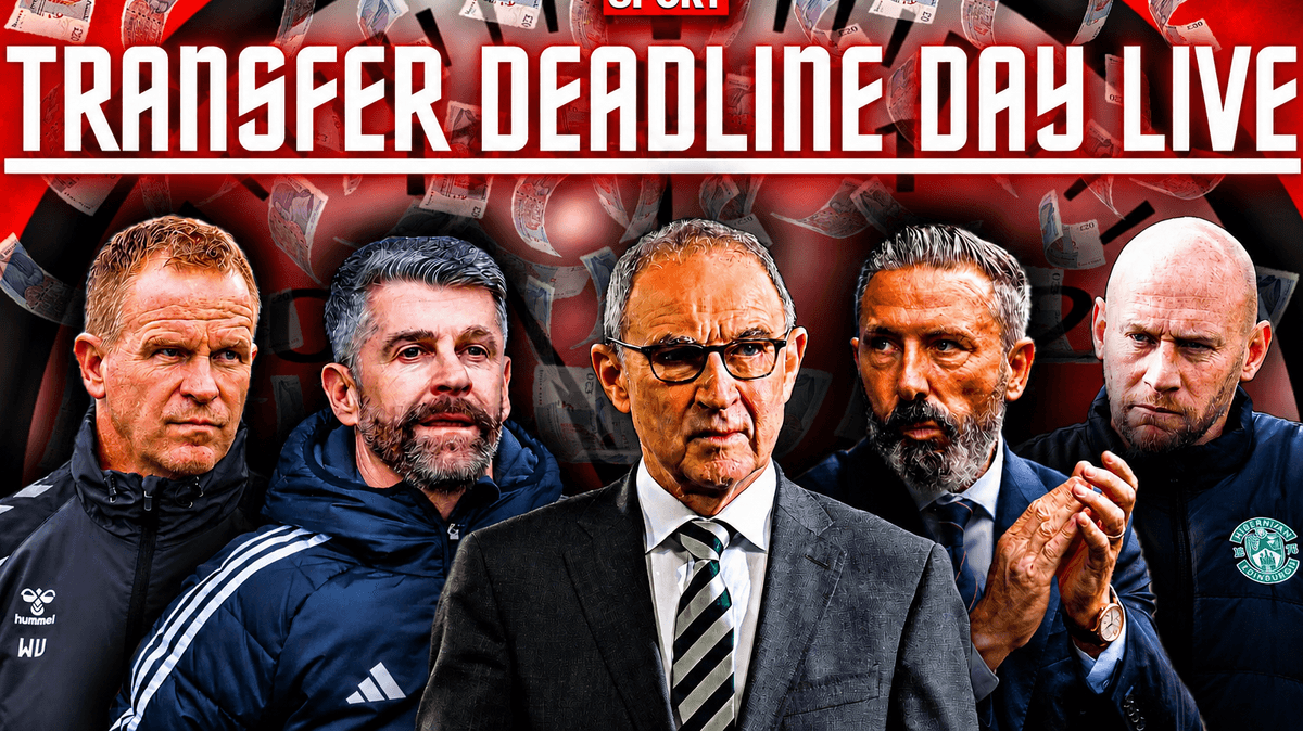 Transfer deadline LIVE as Celtic and Rangers plus Aberdeen, Hearts and Hibs make final day deals - Daily Record