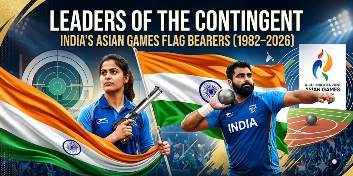 List of Flag Bearers for India in Asian Games (1982-Present)