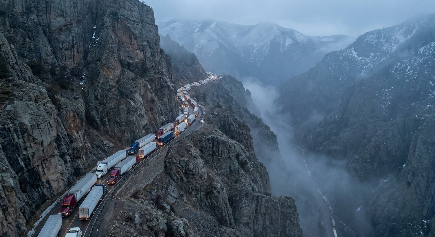 Iran-Turkey Border Truck Congestion: US Blockade Squeezes Tr