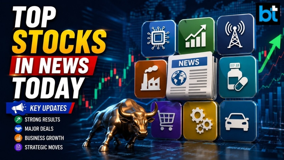Top stocks in news: Apollo Hospitals, Jio Financial, IRCTC, UltraTech, GMR, Lenskart, TMCV - BusinessToday
