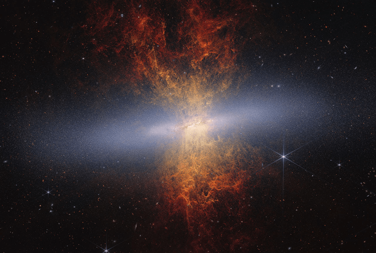 NASA’s Webb Pinpoints Millions of Stars Within Cigar Galaxy - NASA Science