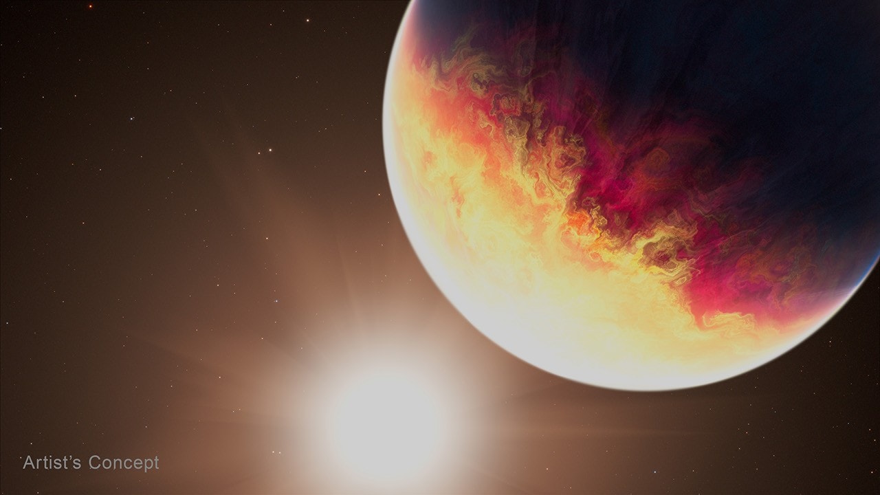 NASA's Webb Catches Exoplanet Getting Roasted - NASA Science
