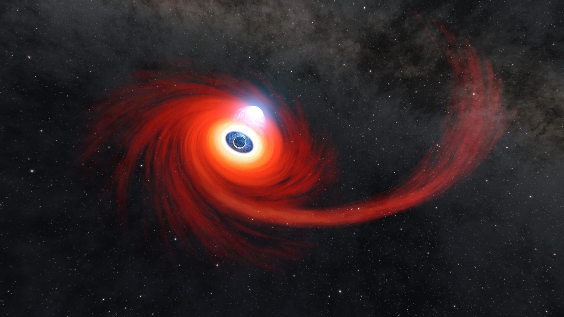 史上最遠の「ブラックホール星」の発見が、James Webb Space Telescopeの「小さな赤い点」の謎を解く鍵となる可能性