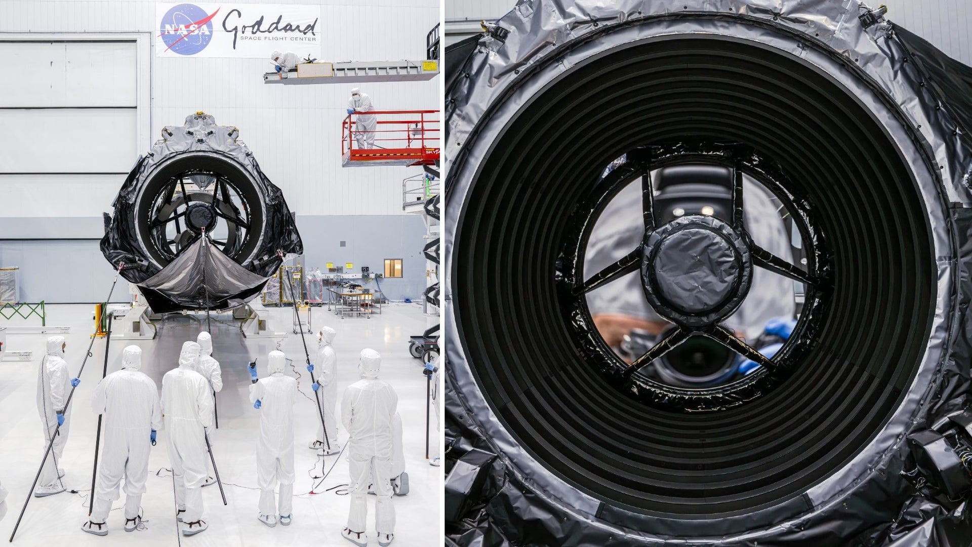 'Lo specchio ha superato i test con successo': la NASA ha effettuato l'ultimo controllo al telescopio spaziale Nancy Grace Roman prima del lancio