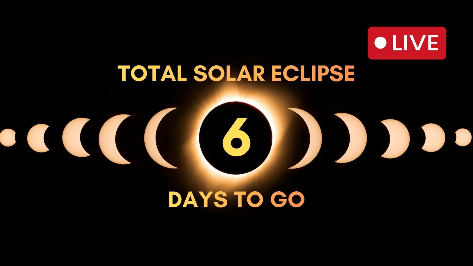 Total solar eclipse Aug. 12, 2026 live updates — 6 days to totality