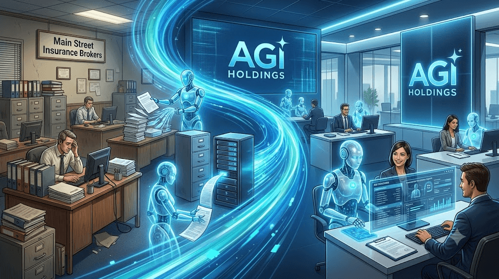 AGI raises $70M to buy up and transform insurance firms into AI-native operations - SiliconANGLE