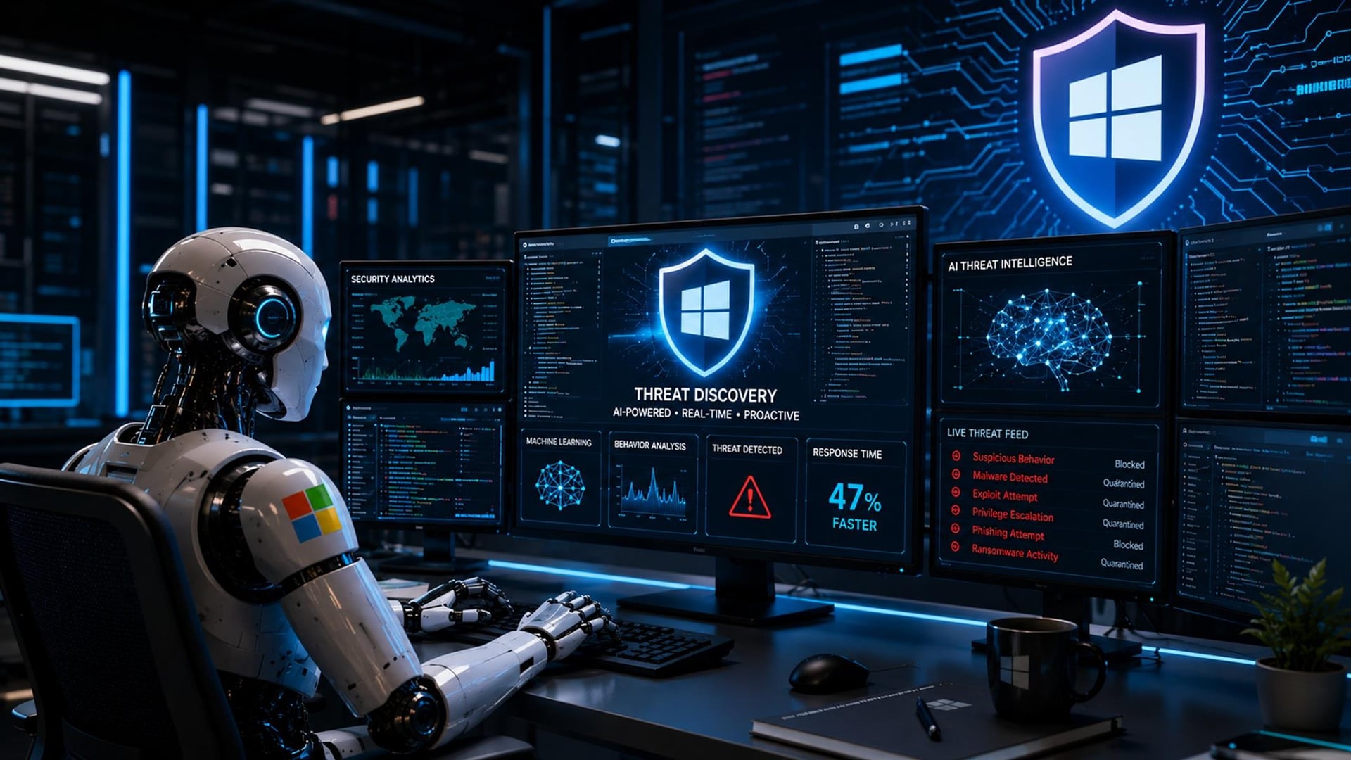 Microsoft svela il primo modello di AI specializzato in sicurezza per la cyber-difesa