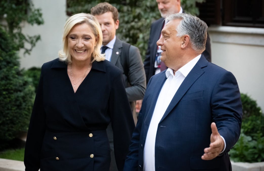 Marine Le Pen e Matteo Salvini criticano l'autocrazia sostenuta dall'UE in Ungheria