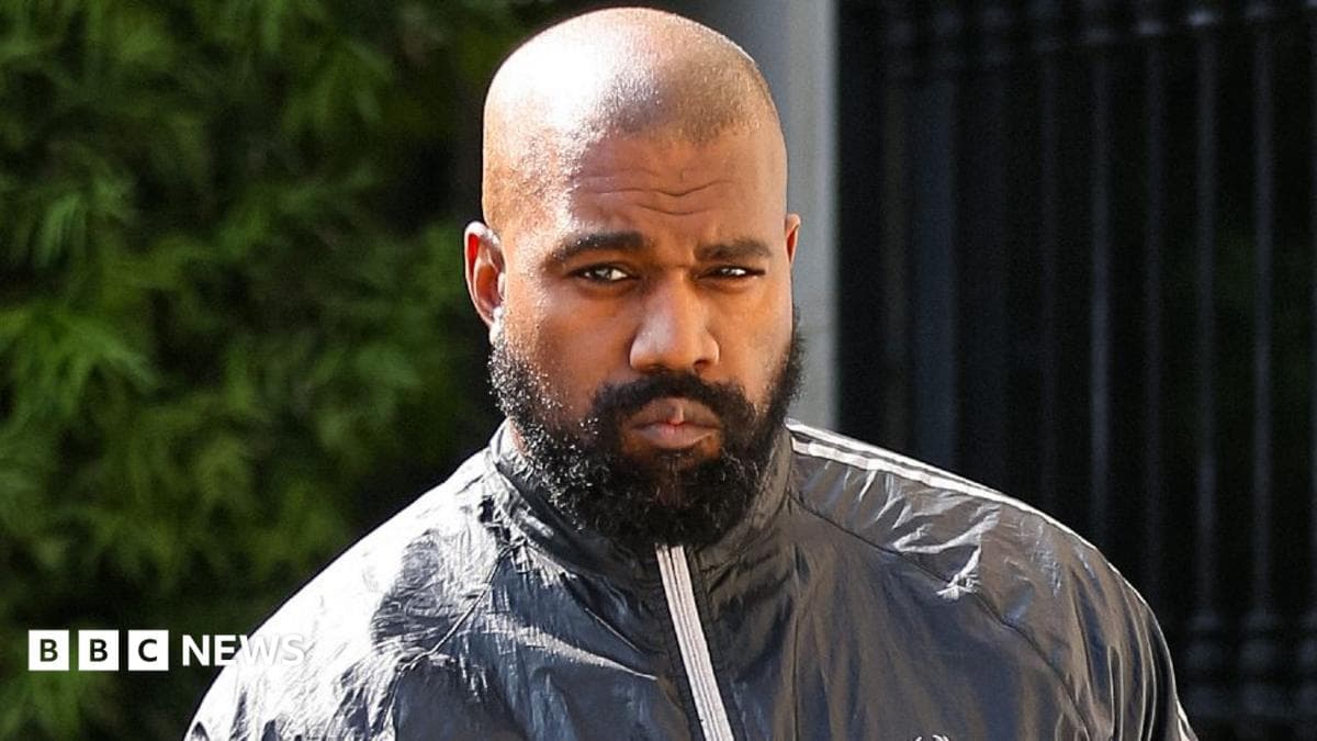 Kanye West: Model who alleges rapper choked her says she felt 'suffocated and scared' - BBC News