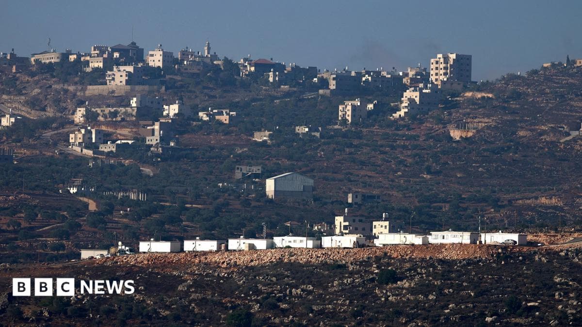 Israel und USA warnen Großbritannien vor geplanten Sanktionen gegen israelische Siedlungen im besetzten Westjordanland - BBC News