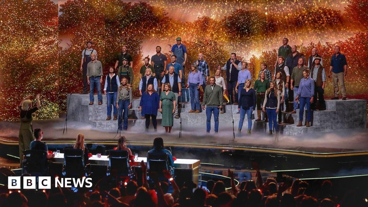 Jeremy Clarkson's Hawkstone Choir win Britain's Got Talent - BBC News