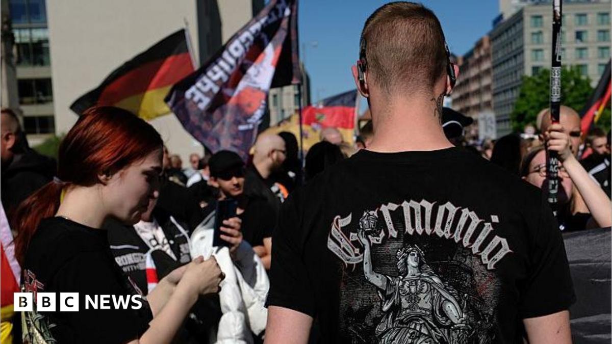 Almost 60,000 far-right extremists in Germany, intelligence agency says - BBC News